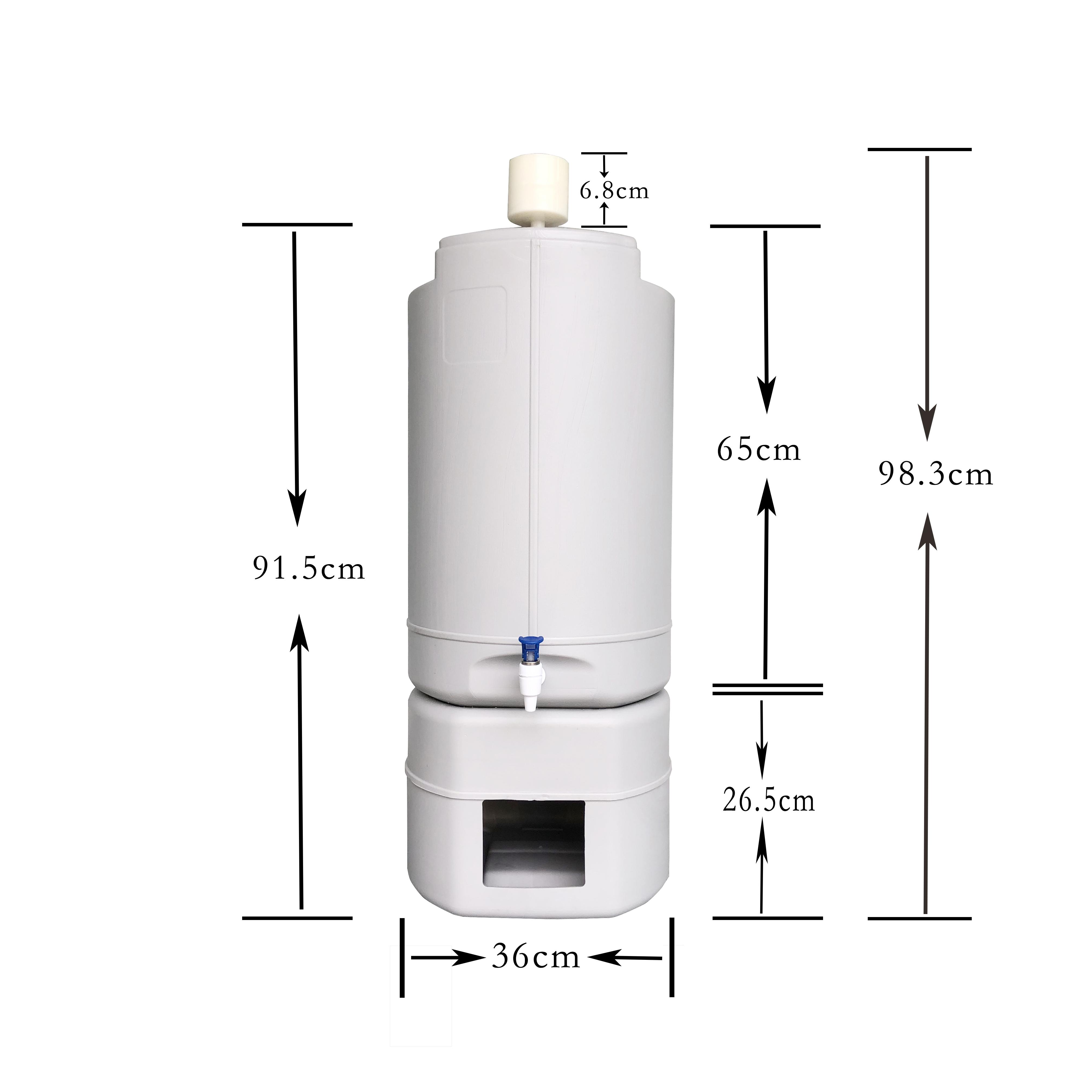 60L Sterile Water tank for Laboratory Pure and Ultrapure Water Storage